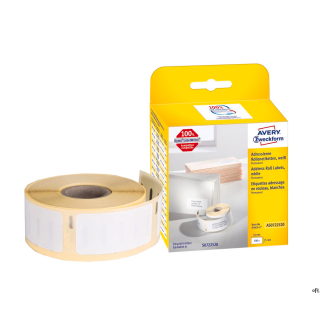 • Etykiety adresowe Avery Zweckform w rolce do drukarek termicznych • Są kompatybilne z: Dymo LabelWriter 300er-, 400er-, 450er-
