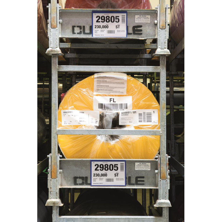 Magnetyczna kieszeń magazynowa pozioma A5 granatowa 174307 (50) DURABLE