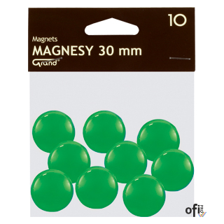 Magnes 30mm GRAND, zielony, 10 szt 130-1697