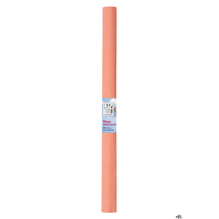 Bibuła marszczona Creatinio 50x200 łososiowy 400153898 TOP-2000