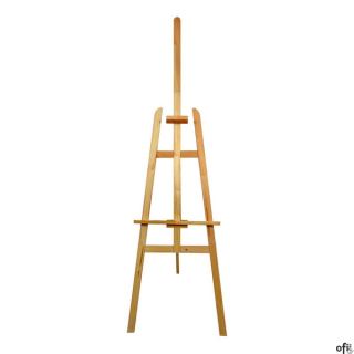 Sztaluga drewniana MemoBe, trójnożna, plenerowa, malarska, drewno iglaste, 48x176 cm MSS001.N.01