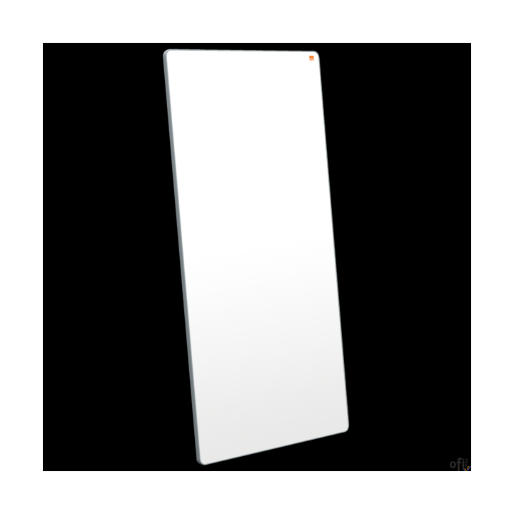 Tablica podwójna suchościeralna do systemu mobilnego Move&Meet, wykończenie szare Nobo 1915563