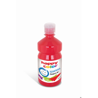 Farba tempera Premium 500ml, ciemnoczerwony, Happy Color HA 3310 0500-26