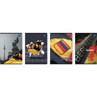 Zeszyt A5 60k J.NIEMIECKI INTERDRUK (X)