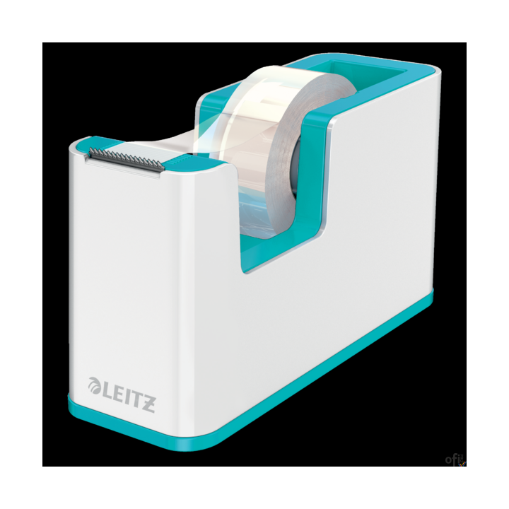 Podajnik taśmy klejącej Leitz WOW, turkusowy 53641051
