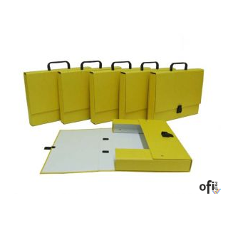 Teczka szkolna LUX 2 żółta DELFIN (X) SALE