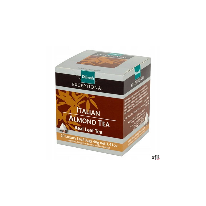 Herbata DILMAH Italian almond 20t czarna