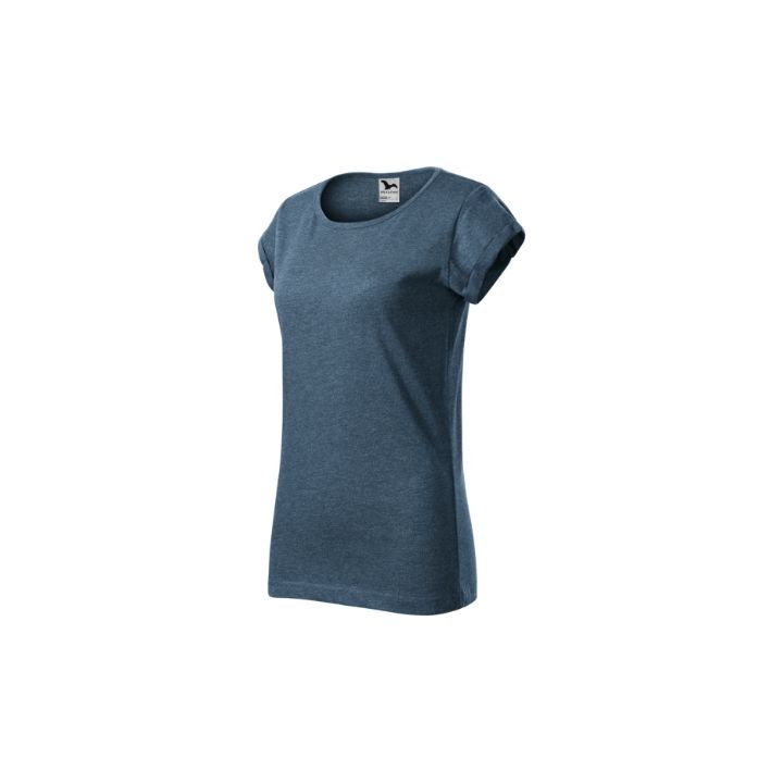 ciemny denim melanż