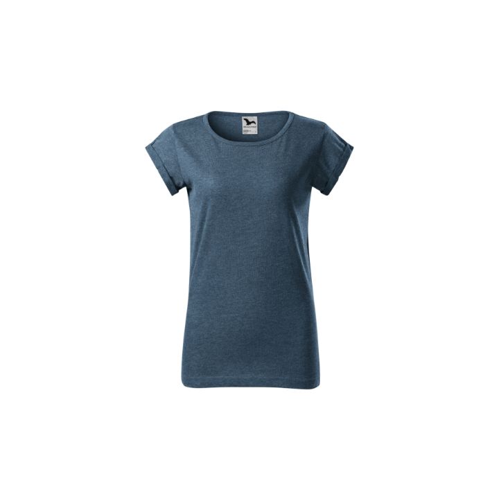 ciemny denim melanż