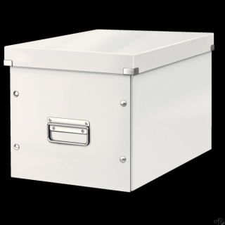 Przykuwające wzrok, stylowe pudełko, które zmieści wysokie i okrągłe przedmiotyKonstrukcja umożliwia składanie pudełka kiedy nie