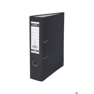 Segregator A4 80mm XXL grafitowy, z szyną BANTEX 100551795