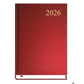 Kalendarz Asystent A5 2027, bordo, Michalczyk i Prokop T-237C-B
