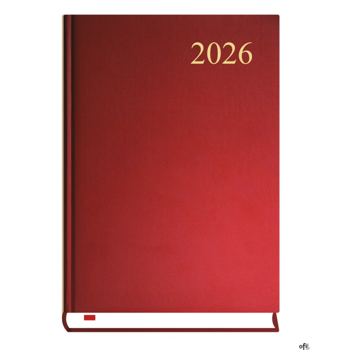 Kalendarz Asystent A5 2027, bordo, Michalczyk i Prokop T-237C-B