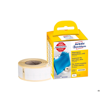 Minietykiety AS0722460 12x50 220 et. w rolce do termodruku, białe, Avery Zweckform