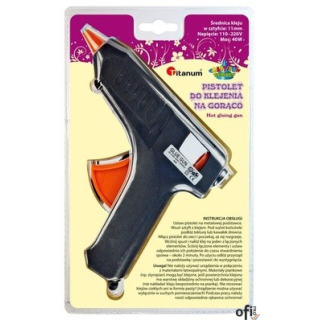 Pistolet do kleju na gorąco 40W 11mm 365218 TITANUM