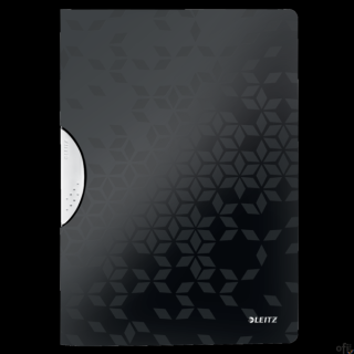 Wykonany z trwałego polipropylenu o najwyższej jakości_Poręczny klips zabezpiecza dokumenty przed wypadaniem_Mieści się w teczce