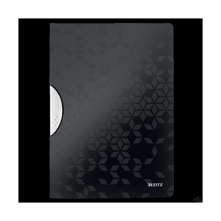 Wykonany z trwałego polipropylenu o najwyższej jakości_Poręczny klips zabezpiecza dokumenty przed wypadaniem_Mieści się w teczce