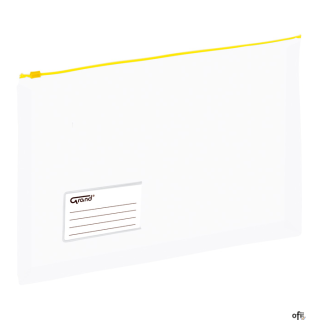 Teczka kopertowa strunowa EC011B GRAND, żółta, A4 GRAND 120-1788