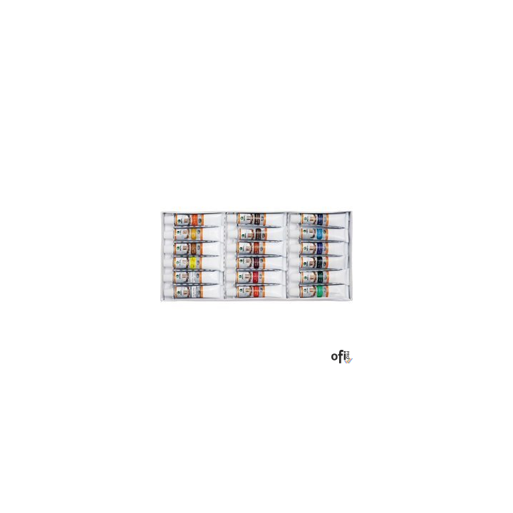 Farby olejne E 1388 B - 18 szt. MARIES 12 ml, 170-1916