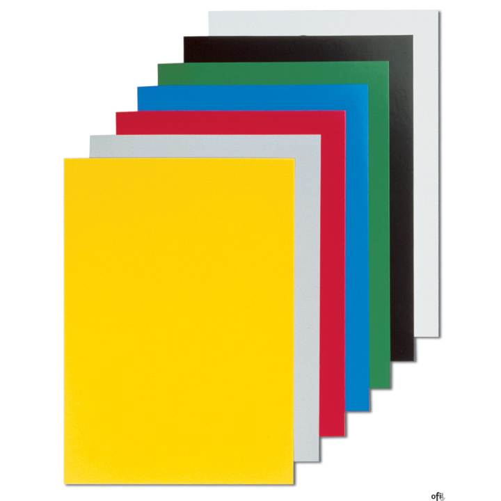 Okładki nabłyszczane CHROMO białe 5378006 FELLOWES