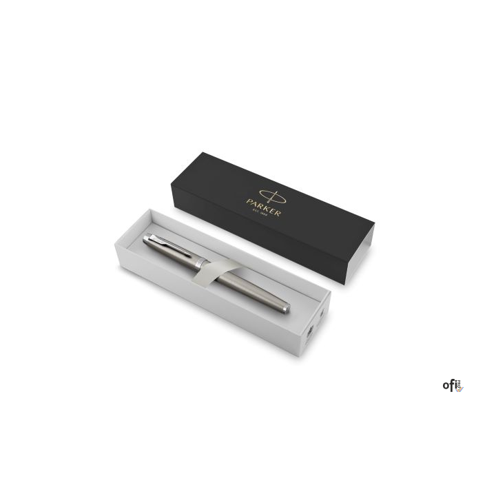Pióro wieczne (F) PARKER IM ESSENTIAL STAINLESS STEEL CT 2143635, giftbox
