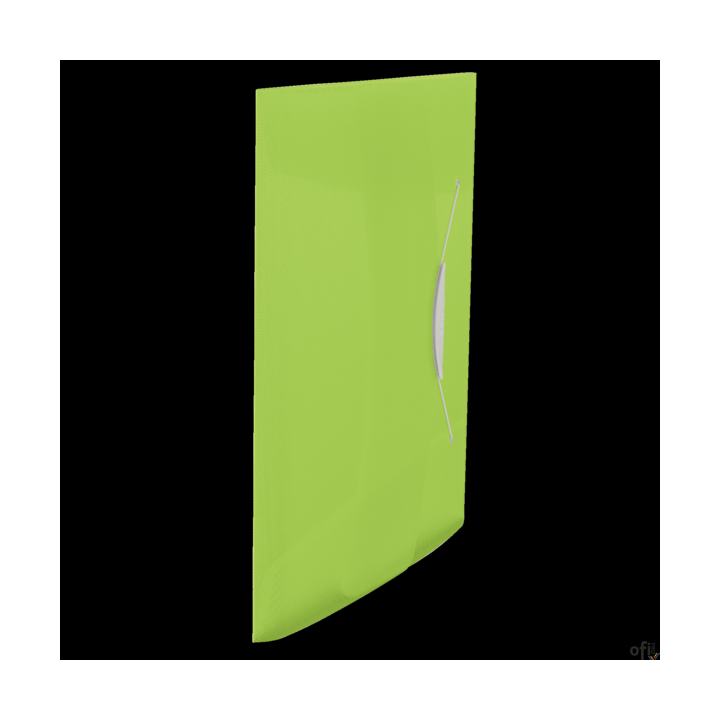 Teczka z gumką ESSELTE VIVIDA 15mm zielona 624041