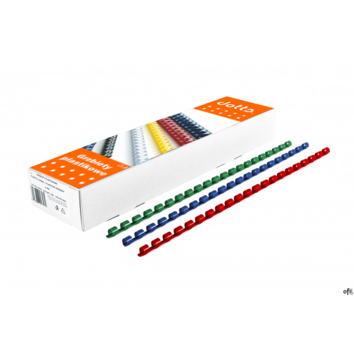 Grzbiety do bindowania DOTTS 5 mm niebieskie, opakowanie 100 szt.