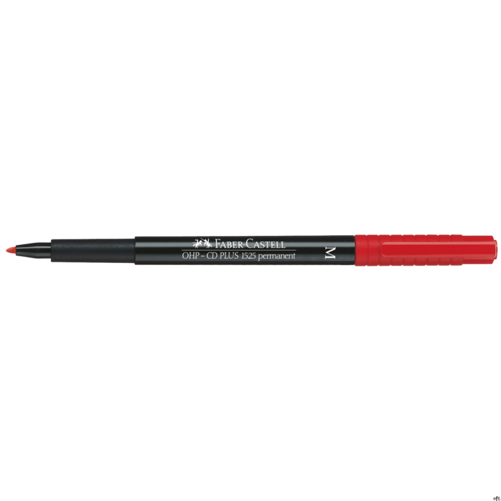 Marker permanentny czerwony foliopis Multimark OHP M, FABER-CASTELL 152521