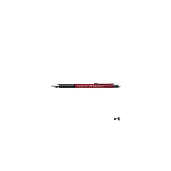 OŁÓWEK AUTOMATYCZNY GRIP 1345 0,5MM CZERWONY METALICZNY FABER-CASTELL
