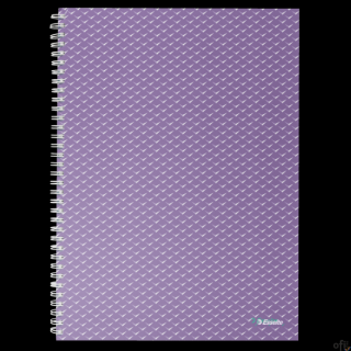 Kołonotatnik Colour Breeze A4, w kratkę, lawendowy Esselte 628479