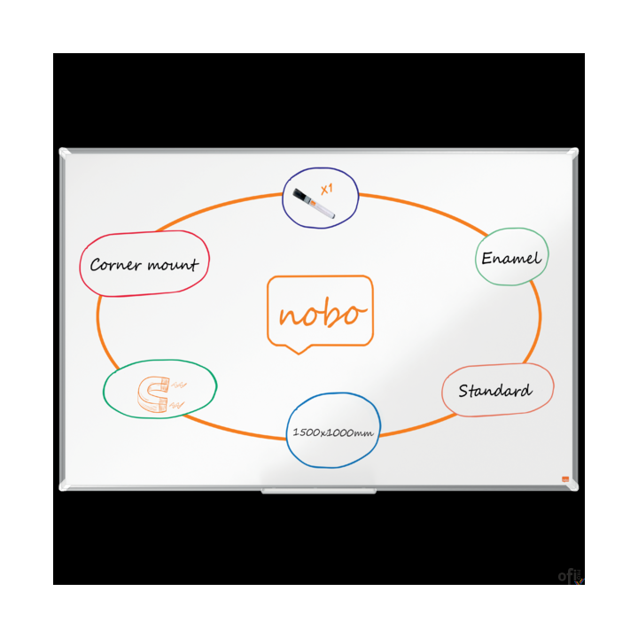 Tablica porcelanowa Nobo Premium Plus 1500x1000mm 1915146