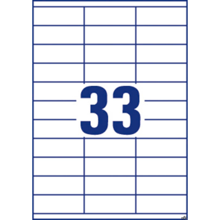 Etykiety uniwersalne ELA009 70 x 25,4 100 ark. Economy Europe100 by Avery Zweckform