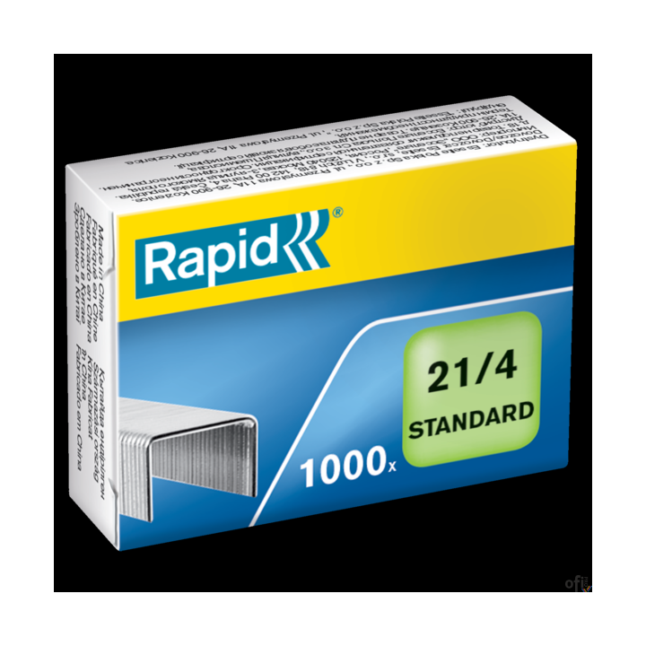 Zszywki Rapid Standard 21/4 1M 1000 szt. 24867600