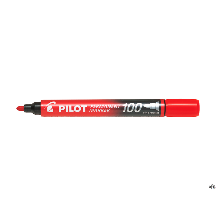 Marker Permanentny SCA-100 czerwony PILOT SCA-100-R