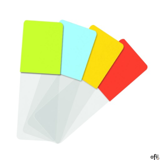 Zakładki indeksujace DJOIS 3L 12x25mm mix kolorów, wielokrotnego użytku 10520