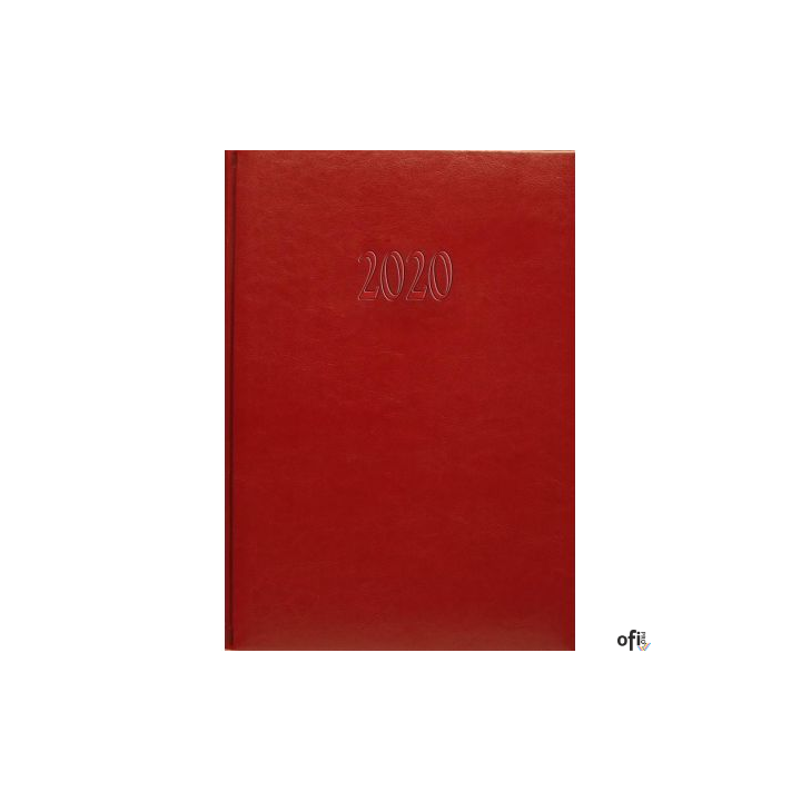 Terminarz A4 dzienny, okładka skóropodobna wycinane registry C2 BESKIDY