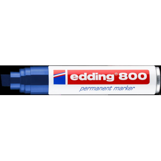 Marker E-800 EDDING niebieski końcówka ścięta