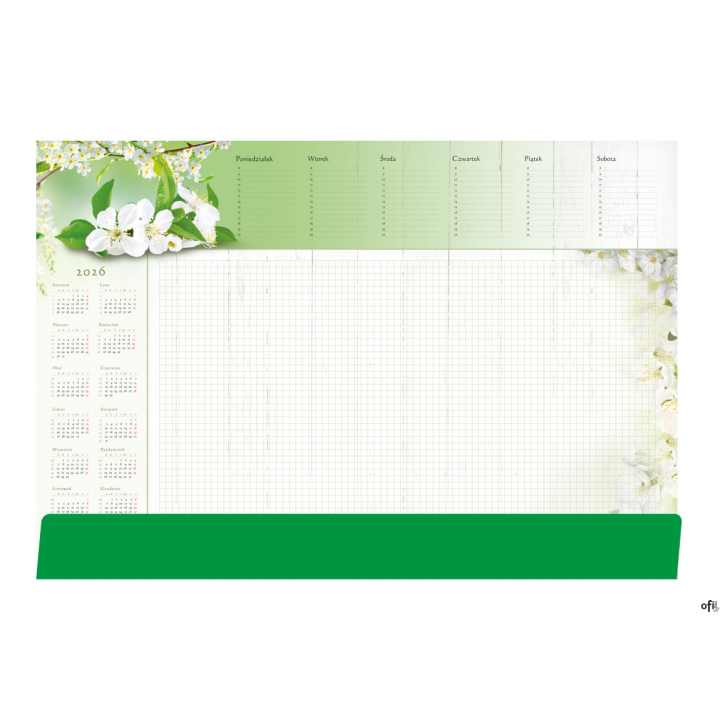 Terminarz-Planer B3 z listwą 2026 Gałązka Michalczyk i Prokop T-2-B3-5 kalendarz