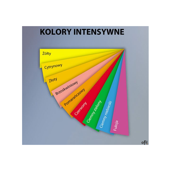 Papiery ksero kolorowe_- pastelowe, żywe, głębokie i neonowe odcienie_- papier kolorowy nadaje kolory Twojej korespondencji_- pr