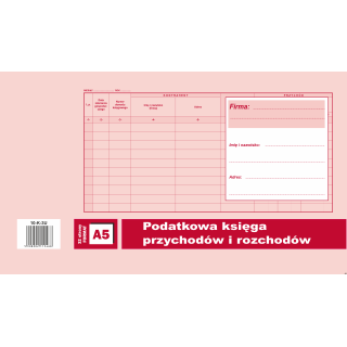 Podatkowa księga przychodów i rozchodów, A-5, offset