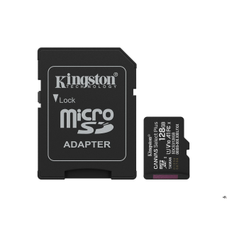 Karta microSD Kingston Canvas Select Plus oferuje niezawodną wydajność, szybkość do 150MB/s1 i jest kompatybilna z urządzeniami 