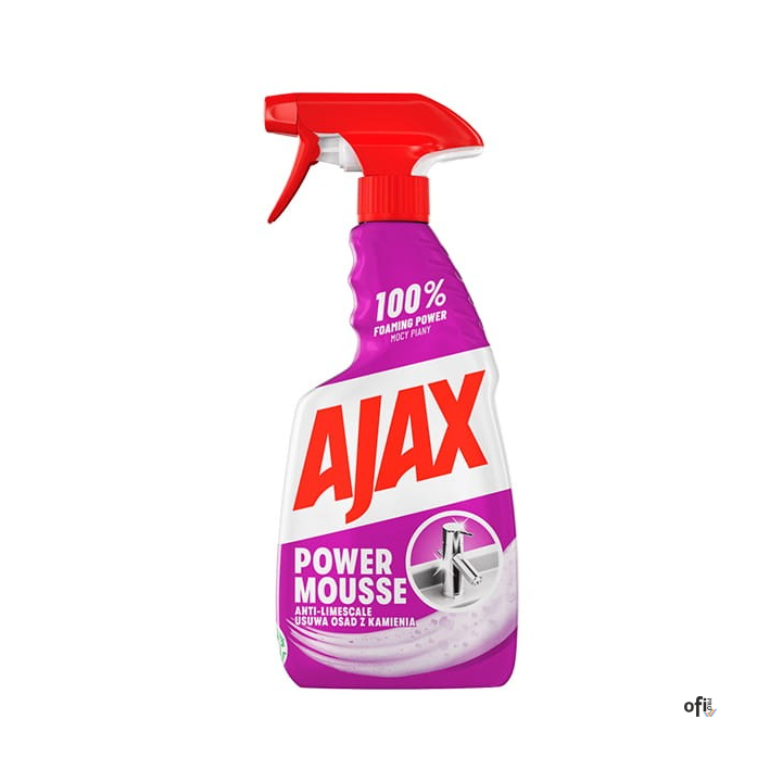AJAX Spray Power Mousse do łazienki, 500 ml