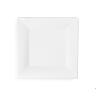 Naczynia z trzciny cukrowej powstają z włókniny pozostałej po produkcji cukru trzcinowego. W procesie ich wytwarzania nie stosuj