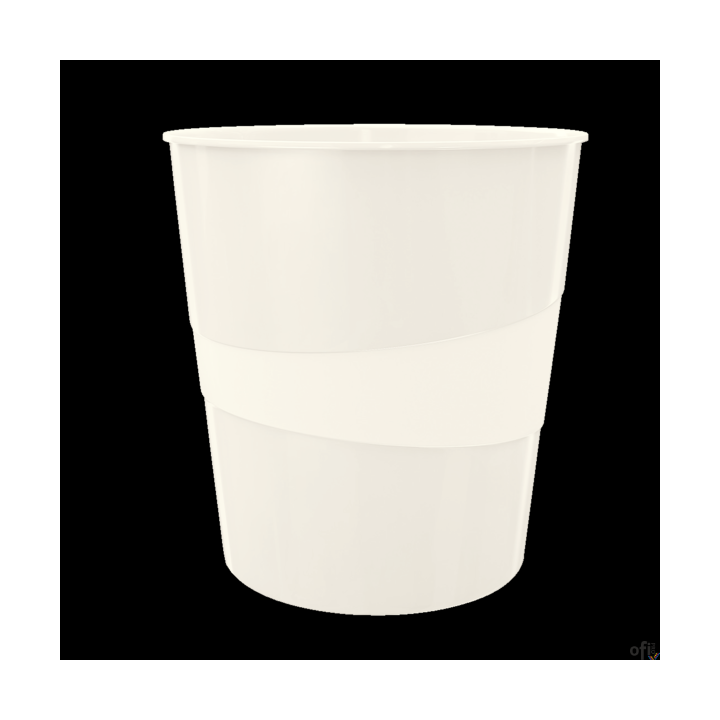 Wytrzymały kosz na śmieci w modnych kolorach, z efektownym, błyszczącym wykończeniem. Idealnie pasuje do pozostałych produktów z