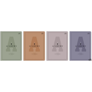 Zeszyt A5 60 kratka M 90g ACADEMY .