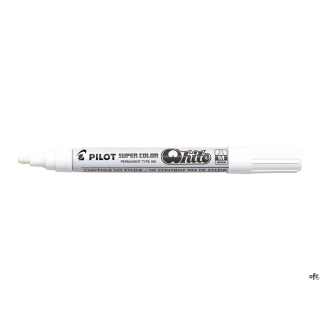 Marker olejowy PILOT grubość M biały PISC-PBWM