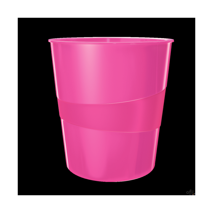 Wytrzymały kosz na śmieci w modnych kolorach, z efektownym, błyszczącym wykończeniem. Idealnie pasuje do pozostałych produktów z