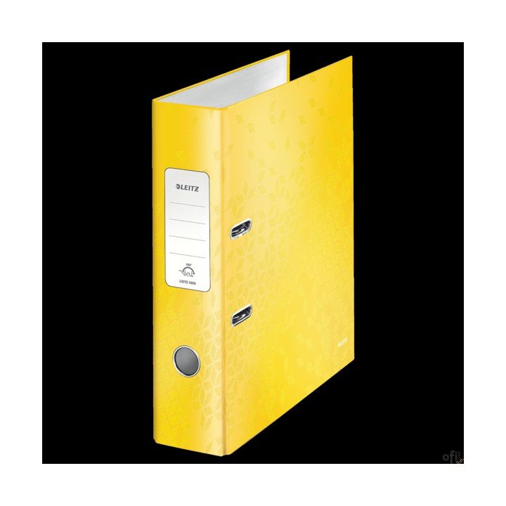 Opatentowany mechanizm 180_ umożliwiający o 50% szersze otwarcie i o 20% szybsze segregowanie dokumentów_Stylowa etykieta na grz