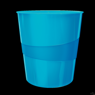 Wytrzymały kosz na śmieci w modnych kolorach, z efektownym, błyszczącym wykończeniem. Idealnie pasuje do pozostałych produktów z