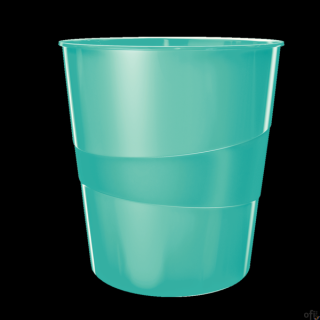 Wytrzymały kosz na śmieci w modnych kolorach, z efektownym, błyszczącym wykończeniem. Idealnie pasuje do pozostałych produktów z